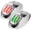 OSCULATI LED Luce di Posizione Rosso e Verde, Acciaio Inox
