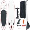 Bendmaxx Stand Up Paddle - Tavola da surf gonfiabile in alluminio EVA, 390 x 81 x 10 cm, con pinna, pompa, zaino, per il tempo libero, sport, yoga, equilibrio e touring in mare, fiume, spiaggia