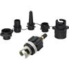 Xinglongs Set di 4 valvole gonfiabili 3/4 in 1, adattatore per pompa