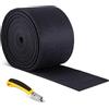 YJINGRUI Boottrailer, tappeto protettivo extra spesso da 6 mm, 30 m x 30 cm, per jet ski e rimorchi, con rimuovi chiodi