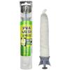 Drawup Rotolo di ricarica in rete PVA, 5 m, 25 mm, a dissolvenza rapida | Lunghezza 5 m, larghezza 18 mm, dissolvenza veloce 45s, maglia fine per vermi, include stantuffo a imbuto