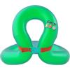 CAZSTYK Gilet da allenamento gonfiabile portatile | Aiutante galleggiamento gonfiabile in PVC con fibbia adatta per viaggi in piscina per principianti