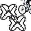 Generic Pedali per mountain bike in lega di alluminio antiscivolo | Piatto per bici da strada Mountain Bike Flat Cycling