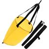 HOLIDYOYO Set Paracadute Resistenza e Aqua Jogging Nuoto per Allenamento in Piscina | Allenamento Freestyle e Kick, Tessuti Neoprene e Pu, Colore Giallo, Confezione Singola per Esercizi Acquatici