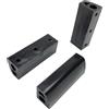 Drawup 2PCS Recumbent Bike Seat Staffa di Supporto Plastica Eccentrico Blocco Freno per Indoor Ciclismo Fitness Macchina Sostituzione