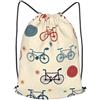 Anceky Zaino con coulisse, borsa da bicicletta, borsa da nuoto per uomo e donna