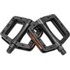 Generic Pedali piatti adatti per Cube Kathmandu, pedali antiscivolo per bicicletta | Pedali antiscivolo in alluminio CNC adatti per Cube Kathmandu: massima presa, cuscinetto silenzioso, riflettori integrati e