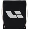 Newtee Li Auto Borsa da Palestra Nera in Cotone Riutilizzabile con Coulisse Black Gym Bag Cotton Reusable Drawstring Sport Bag