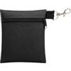 FIBOUND 1Pezzo Porta Tee da Golf con Zip e Moschettone Metallico - Organizzatore Compatto per Palle e Tee - Accessorio Resistente per Uomini e Donne