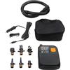 UTTASU Pompa ad aria elettrica portatile senza fili, con display LCD, 25 psi, spegnimento automatico, 100 l/min, pompa rapida per kayak, SUP, batteria da 8000 mAh