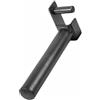 Allthingstore Supporto in acciaio per piastre per pesi da 50-75 mm per squat rack peso in