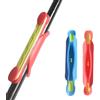 Drawup Avvolgitore per canna da pesca ID14-22 mm Canne in plastica Avvolgicavo Tappo per attrezzatura da pesca grossolana Accessorio colore casuale 124x27mm