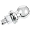 PAMINGONO Sfera Gancio di Traino Rimorchio M19 3500lbs Cromata Argento | Atmosfera Estiva, Parti Rimorchio per Auto e Carrello, Accessori Barche per Traino su Strada