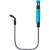 Allthingstore Carp Fishing Soft Chain Bite Alarm Sensitive ABS (tubo sottile - blu)