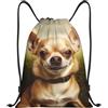 Anceky Zaino con coulisse per palestra, borsa con coulisse per cani orgogliosi, borsa da nuoto per uomo e donna