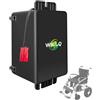 WILLQ Batterie al Litio da 24 V per sedie a rotelle con BMS