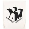 Newtee Massive Dynamic Borsa da Palestra Beige in Cotone Riutilizzabile con Coulisse Beige Gym Bag Cotton Reusable Drawstring Sport Bag