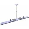 Folpus Abdominal Tavola per Allenamento Scorrevole Attrezzo Addominali Macchina Core Ritorno Automatico Design Salvaspazio con possibilità di Elastici E, Viola, Viola, con Corrimano