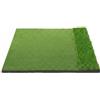 KQFCAZRE Tappetino da Allenamento Golf Tappeto Pratica Swing Base Eva Sintetica Putt E Rough Antiscivolo con Fori per Tee Facile da Riporre Adatto per Casa, 120-150cm, Erba Lunga+Verde