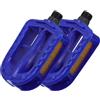 CLISPEED Pedali Antiscivolo in Gomma Blu per Bicicletta | Presa, Comfort nei Lunghi Tragitti, Protezione delle Scarpe, per Bici da Strada