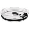 TOYANDONA Coperchio per Bicchiere di Ricambio, Coperchio Tumbler Chiusura Magnetica, Silicone, Trasparente, Anti-Perdita, Apertura Facile, per Tazza e Bicchiere da Viaggio