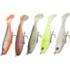 Drawup Morbido Paddle Tail Swimbait 9cm Affondamento Lure Bass