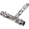 LIFKOME Utensile Multifunzione per Skateboard T Tipo in Lega e Nailon, Leggero e Portatile, per Regolare Dadi ASSE e Montaggio su Longboard e Skateboard