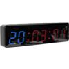 TIKATARER Timer Fitness, Display per Allenamento Cronometro | Magnete ABS, Formato 12 e 24, modalità HIIT FGB, Lezioni di Corsa in Palestra di Yoga, Compatibile con Orologio Elettronico