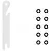 Drawup Strumento di bobina regolabile per canne tradizionali | Lunghezza della linea regolabile, si adatta a varie profondità dell'acqua, controllo flessibile della linea principale