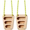 Generisch Appendiabiti portatile, 2 supporti in legno per arrampicata a casa | Appendiabiti portatile con 2 barriere da arrampicata in legno, kit di allenamento per le dita per arrampicate