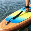 Augerlite SUP Leash - Cavo a spirale da 318 cm, in robusto polipropilene, con cinturino imbottito alla caviglia, per sport acquatici e golf, corda di sicurezza elastica per tavola da surf in spiaggia