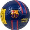 FC Barcelona Pallone da Calcio Misura 5 Regolamentare Bordeaux e Blu | Palla da calcio ufficiale in PVC resistente, idea regalo per tifosi blaugrana e appassionati di calcio