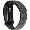 Dpofirs Bracciale Intelligente per Fitness Tracker per Donna Uomo (BLACK)