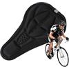 Generic Selle per bici comode riflettenti scanalate design riflettente