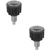 Gatuida 2 Pezzi Perno a Sfera per Cyclette, Manopola Regolabile ABS 16mm | Accessorio per Home Gym, Installazione Semplice, Diametro Base 8mm, Finitura Elegante e Affidabile