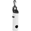 PATIKIL Borsa Portapalline da Golf Porta Tee da Golf Bianco | in Neoprene Portatile con Clip per Uomini e Donne