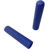Drawup 22 mm impugnatura in plastica copertura per attrezzature fitness vogatore manicotto antiscivolo blu rosa coppia (blu)