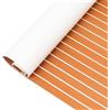 Steeviuzj Tappetino per pavimento in EVA autoadesivo, 240 x 90 cm, marrone | Tappetino antiscivolo per barche, yacht e ponti, con spessore di 6 mm