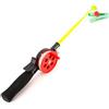 Drawup per mini Ice Fishing Rod 33cm Portable Crab Gamberetti Set per | Pesca sul ghiaccio pronto, dimensioni compatte 33 cm, include mulinello, sistema di esche pioli, sicuro per i bambini