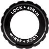 Generisch Anello di bloccaggio centrale per bicicletta, rotor a disco Centerlock | Anello di bloccaggio, anello di sicurezza Centerlock robusto e affidabile in lega di alluminio, sottile anello di chiusura