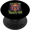 Im Not Thirty Im Twenty Ten Funny 30th B Io non sono 30 Im 20 Dieci Compleanno PopSockets PopGrip Adesivo