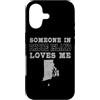 Someone Loves Me In US State Of Rhode Is Custodia per iPhone 17 Qualcuno nel Rhode Island mi ama vintage stato degli Stati Uniti