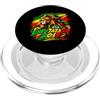 Ethiopia New Year Pride Enkutatash 2019 Etiope Capodanno Leone Bandiera Etiopia Orgoglio PopSockets PopGrip per MagSafe