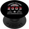 Geburtsjahr 2003 Original Klassiker Retr Anno 2003 Nato Retro Compleanno Idea Regalo Vintage PopSockets PopGrip Adesivo