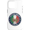 Lakelandwholesale1 Shirt Company Custodia per iPhone 16 Pro Fatto Con Amore In Italia Colosseo Firenze Duomo Grafica