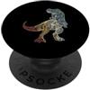 Prehistoric Dinosaur Apparel for T-Rex L T-Rex Dinosaur Preistoric Graphic Art Men PopSockets PopGrip Adesivo
