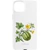 The Botany Bureau Custodia per iPhone 15 Plus Illustrazione della pianta di zucca Cucurbita maxima