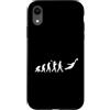 Soccer Goalkeeper Gifts Custodia per iPhone XR Calcio Portiere Evoluzione Divertente Portiere Giocatore Design