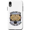 Lakelandwholesale1 Shirt Company Custodia per iPhone XR Hold On Im Texting My Dad Ouija Board Planchette Divertente