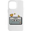 Retro Tech Aesthetic Cassette Computing Custodia per iPhone 14 Pro Max Cassetta Retro Computing 90s Tech Throwback